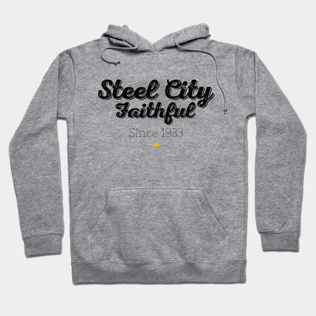 Steel City Faithful Hoodie by Pictopun